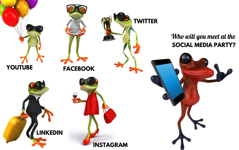 Social Media Personalities You’ll Meet at a Party